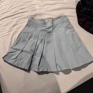 American Eagle Outfitters Light Blue Mini Skirt